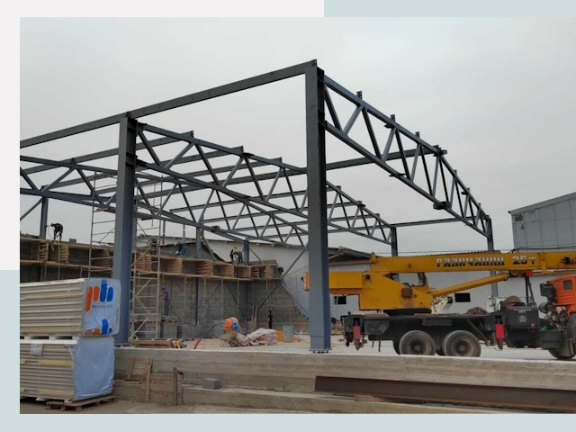 Строительство цехов в Ульяновске