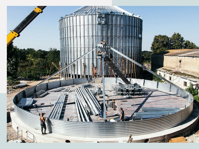 Силосы для зерна в Ульяновск от 617 руб. - Надёжное хранение