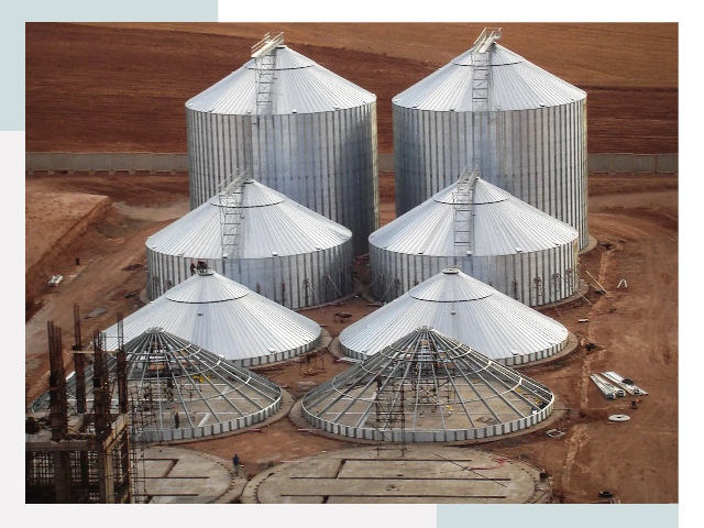 Строительство зерновых силосов в Ульяновске