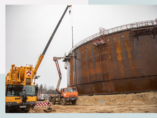 Монтаж резервуаров в Ульяновске от 617 руб. за м³