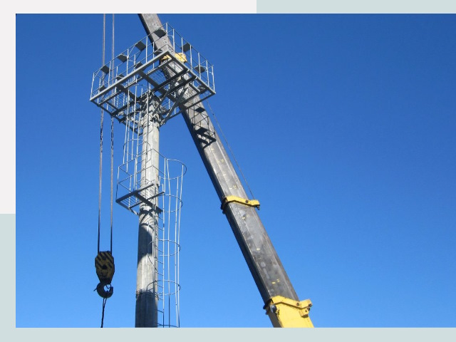 Монтаж осветительных мачт в Ульяновск от 617 руб.