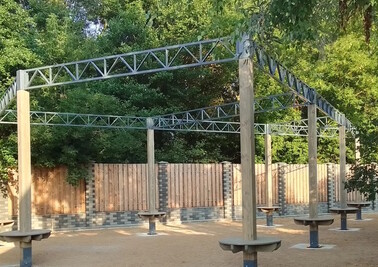 Терраса из металлоконструкций под ключ, проектирование, изготовление и монтаж от СтальСтрой-Улн